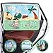 Produktbild Sonnenschutz Auto Kinder Baby mit UV Schutz PKW Autofenster KFZ Fenster Saugnapf Dino Heckscheibe Seitenscheibe Sonnenblende (1 Stk), 2019 Neuerscheinungen