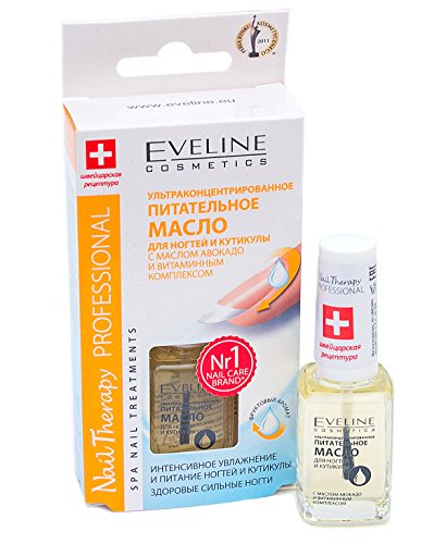 EVELINE Nutritional Nail & Cuticle Oil With Avocado Oil & Vitamin Complex, 12ml