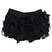 Black Lace Diaper Cover Bloomer 0-6 Months Color: Black Lace Size: 0 - 6 Months