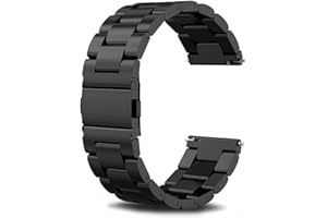 SUNDAREE Bransoletka ze stali nierdzewnej kompatybilna z Garmin Venu 3 2 3S 18 mm, 20 mm, 22 mm, 24 mm