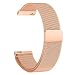 Produktbild Globeagle Magnetic Milanese Loop Watchband Bracelet Wrist Strap Replacement for Samsung Galaxy Watch Active (Rose Gold)