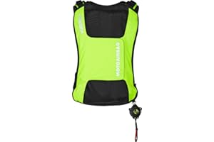 MOTOAIRBAG MAB VZero Gilet airbag, giallo fluo, unica taglia