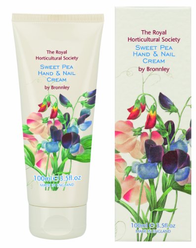 Bronnley Sweet Pea Hand and Nail Cream Tube 100ml