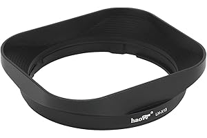 Haoge LH-X13 Bayonet Rectangular Square Metal Lens Hood for Fujifilm Fujinon Fuji XF14mmF2.8 XF 14mm F2.8 R and XF18-55mmF2.8-4 XF 18-55mm F2.8-4.0 R LM OIS Lens