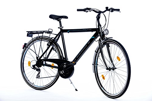 TRETWERK Trekkingrad Herren Milano, 28 Zoll, 21 Gang, Felgenbremsen 71,12 cm (28 Zoll) - 2