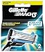 Gillette Mach 3 Manual Shaving Razor Blades - 2s Pack (Cartridge) RS.228.00
