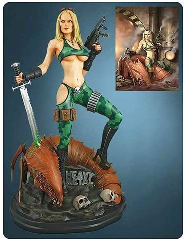 Heavy Metal Alien Marine Girl 1:4 Scale Statue by Heavy Metal Alien