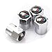 Price comparison product image 4PCS Car Tire Stem Air Valve Caps with M logo for BMW 1 Series/3 Series/5 Series/6 Series/7 Series/X1/X5/X6