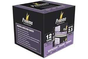 PREEMA Cater24/7 Fuel Gel Lasting 2.5 Hours, Black, Set of 12
