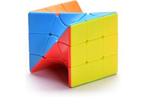 Yealvin Cube Twisty Skewb Puzzle Brain Teaser för intelligensutveckling
