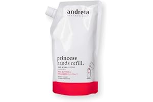 Andreia Professional Hands & Feet Care - Recharge Mains Princesse - Recharge Crème Mains & Ongles - 400 ml