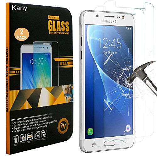 Avis Protection ecran Galaxy J5, Kany Samsung Galaxy J5 Curved Crystal 3D Incurvé en Verre Trempé pour Samsung Galaxy J5 (Transparent)