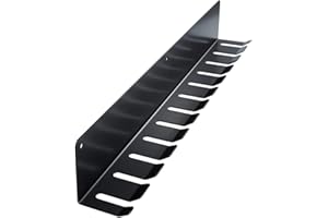 UNBEKANNT DICTUM® Zwingenhalter – Robuste Zwingenhalterung aus Metall zur Platzsparenden Aufbewahrung von bis zu 12 Zwingen, Ideal für Werkstatt & Holzarbeiten