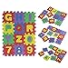 Tonsee® 36pcs (6*6cm/Pcs) Soft EVA Foam Baby Children Kids Spliced Play Mat Alphabet Number Puzzle Jigsaw
