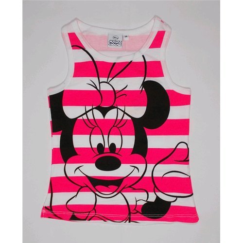 Tank Top Girl Minnie Summer T-Shirt 3/8 Years – oe1146 Years 08 yellow