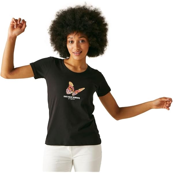 Regatta Damen T-Shirt Fingal VIII – Schnell Trocknend, UV-Schutz, Aus Recyceltem Polyester