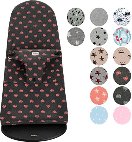 BEZUG FÜR BABYWIPPE BABYBJÖRN BALANCE SOFT FLÚOR HEART JANABEBE®