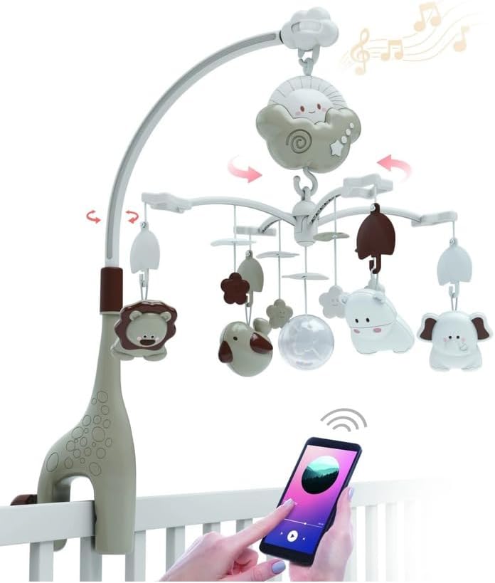 Prego Toys Moonlight Müzikli Dönence Beyaz