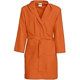 Dorian Home Accappatoio In Microfibra Uomo Donna Unisex Con Pratiche Tasche e Cappuccio - 19 Colori Disponibili - No Stiro