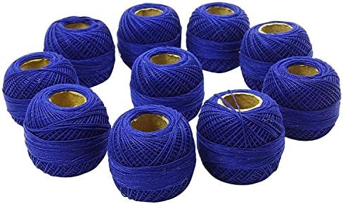 Anchor Crochet Cotton Thread Variegated 10 Pieces Yarn Embroidery Knitting Tatting