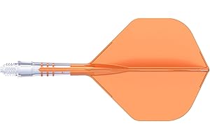 CUESOUL ROST T19 Asta e Aletta per Freccette Integrate in Carbonio, Forma Standard Grande, Set da 3