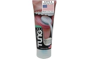 PEAK ESSENTIALS THE ORIGINAL TUNG BRUSH TUNG, The Original Gel Tongue Cleaner, Fresh Mint, 85 gram