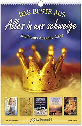Das Beste aus Alles in uns schweige 2020: Jubiläums-Kalender