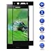 Produktbild MaxKu Sony Xperia XZ1 Compact Panzerglas Schutzfolie, Full-Cover HD 3D Vollbild Panzerglasfolie 9H Tempered Glass Hartglas, Handy Schutzglas Schutzfolie für Sony Xperia XZ1 Compact, Schwarz