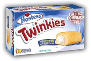 Hostess Twinkies 385 g (Pack of 1, Total 10 Cakes)