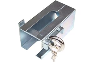 iapyx Anhängerdiebstahlsicherung Kastenschloss inkl Sicherheitsschloss Anhänger Diebstahlsicherung