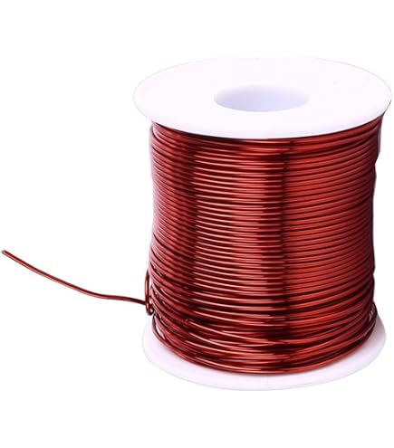 Bobine Fil Cuivre émaillé 0,2mm X 20m - Pour Transformateurs, Inducteurs | Température 155°C
