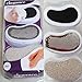 Elegance 3 In 1 Pedicure Set,Emery Smoother Callus Remover Pumice Stone Buffer