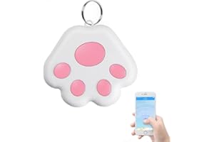 XIAOYIYI Localizador de Llaves, Mini Localizador GPS, Localizador de Perros, Smart Tracker Tracking Loss Prevention Dispositivo a Prueba de Agua Localizador de Mascotas