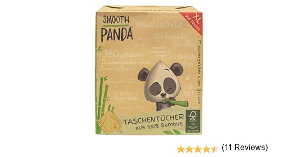 <span>Smooth Panda Taschentücher Bambus (4260583990204)