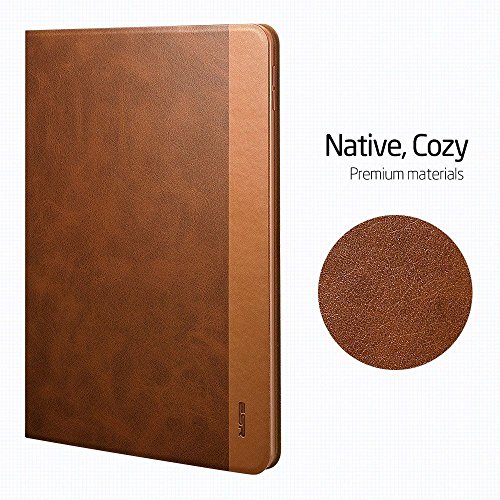 Neues iPad 2017 iPad 9.7 Zoll Hülle, ESR® Städtisch Serie Cover Auto aufwachen / Schlaf Funktion Smart Case und Einstellbarem Blickwinkel Funktion Schutzhülle für Neue iPad 9.7 2017 (Braun) - 3