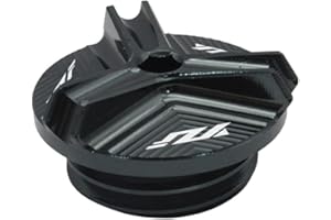 LONGGREAT Motorrad Aluminium öldeckel Schraube Filter Cap Tank Abdeckungen Für Yamaha YZF R1 R3 R6 R7 R1M R1S R6S R125 R25 R15 (Grau)