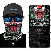 Tour De Cou Joker - 3 Cache Cou Pour Moto, Vélo, Randonnée... | Bandana