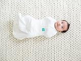 ErgoCocoon Organic Wickelanzug mit Reißverschluss, 0-3 Monate 0,2 Tog, naturfarben - 2
