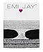 Price comparison product image Emi Jay Crystal Bead Hair Ties, White/ Silver - Pack of 3