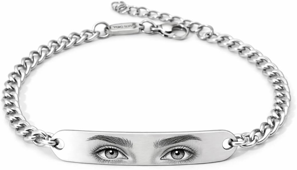 Avis d'Expert & Test Approfondi : Vero Bijoux Bracciale con foto incisa occhi c (Sélection)