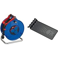 Brennenstuhl Garant IP44 Gewerbe-/Baustellen-Kabeltrommel (40m - Spezialkunststoff, Baustelleneinsatz und ständiger…