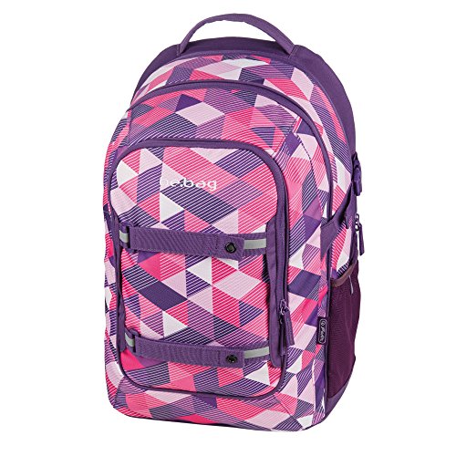 Preisvergleich Produktbild Herlitz 11410297 Schulrucksack be.bag beat, Purple Checked