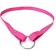 Men's Chastity Cage Auxiliary Belt Elastic Anti-Falling Fun CB Chastity Lock Belt-Pink