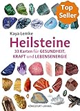 Heilsteine: Set mit Booklet und 33 Karten für Gesundheit, Kraft und Lebensenergie by