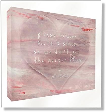 Feel Good Art Modern Typography Design Diamond-Polished Keepsake/Token (14.8 x 21 x 2 cm, Large, Multi-Colour)