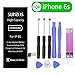 Price comparison product image Battery for iPhone 6s, SUNZOS 3.82V 2200mAh High Capacity Replacement Battery for iPhone 6s with Professional Tool Kit (Not for 6/6p/6sp) [one year warranty]