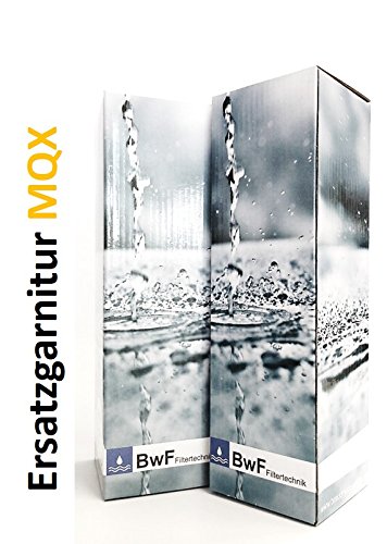 ERSATZGARNITUR ERSATZFILTER für DOPPELFILTER Wasserfilter Filteranlage Anti Eisen MQX - DOPPELFILTER Wasserfilter Filteranlage Doppelfilteranlage 2-fache Anti-Eisen Anti-Mangan Filtration mittels Ionisiertem Quarzsand und Ionisiertem Mangansand! NEU!!!