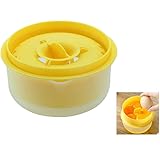 Eierdooier Separator, Uniek Ei Wit en Eierdooier Filter, DIY Handgemaakte Dessert Keuken Bakken Accessoires 6 Eierdooier sepa