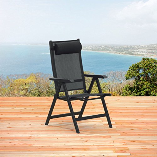 2 Nackenpolster für Gartenmöbel Liegen Deckchair Relaxsessel Kopfkissen