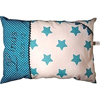Kissen Baby Kind Geburt Taufe Geschenk *handgefertigt* mit Namen bestickt